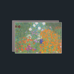 Gustav Klimt Flower Garden Cottage Nature Car Magnet<br><div class="desc">A beautiful garden painting - this is a classic painting by Gustav Klimt,  called Cottage Garden,  or Bauergarten,  1907,  which is a close up of a flower garden,  a colourful floral painting.</div>