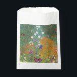 Gustav Klimt Flower Garden Cottage Nature Favour Bag<br><div class="desc">A beautiful garden painting - this is a classic painting by Gustav Klimt,  called Cottage Garden,  or Bauergarten,  1907,  which is a close up of a flower garden,  a colourful floral painting.</div>