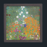Gustav Klimt Flower Garden Cottage Nature Gift Box<br><div class="desc">A beautiful garden painting - this is a classic painting by Gustav Klimt,  called Cottage Garden,  or Bauergarten,  1907,  which is a close up of a flower garden,  a colourful floral painting.</div>