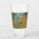 Gustav Klimt Flower Garden Cottage Nature Glass<br><div class="desc">A beautiful garden painting - this is a classic painting by Gustav Klimt,  called Cottage Garden,  or Bauergarten,  1907,  which is a close up of a flower garden,  a colourful floral painting.</div>