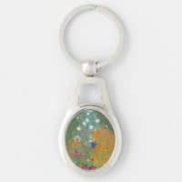 Gustav Klimt Flower Garden Cottage Nature