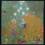 Gustav Klimt Flower Garden Cottage Nature Napkin<br><div class="desc">A beautiful garden painting - this is a classic painting by Gustav Klimt,  called Cottage Garden,  or Bauergarten,  1907,  which is a close up of a flower garden,  a colourful floral painting.</div>