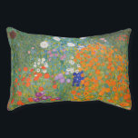 Gustav Klimt Flower Garden Cottage Nature Pet Bed<br><div class="desc">A beautiful garden painting - this is a classic painting by Gustav Klimt,  called Cottage Garden,  or Bauergarten,  1907,  which is a close up of a flower garden,  a colourful floral painting.</div>