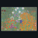 Gustav Klimt Flower Garden Cottage Nature Tissue Paper<br><div class="desc">A beautiful garden painting - this is a classic painting by Gustav Klimt,  called Cottage Garden,  or Bauergarten,  1907,  which is a close up of a flower garden,  a colourful floral painting.</div>