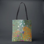 Gustav Klimt Flower Garden Cottage Nature Tote Bag<br><div class="desc">A beautiful garden painting - this is a classic painting by Gustav Klimt,  called Cottage Garden,  or Bauergarten,  1907,  which is a close up of a flower garden,  a colourful floral painting.</div>