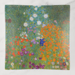 Gustav Klimt Flower Garden Cottage Nature Trinket Trays<br><div class="desc">A beautiful garden painting - this is a classic painting by Gustav Klimt,  called Cottage Garden,  or Bauergarten,  1907,  which is a close up of a flower garden,  a colourful floral painting.</div>