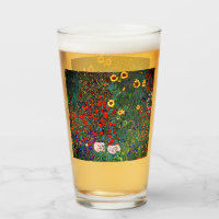 Gustav Klimt Flower Garden