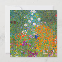 Gustav Klimt - Flower Garden