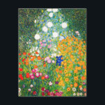 Gustav Klimt Flower Garden Invitations<br><div class="desc">Gustav Klimt Flower Garden invitations. Oil painting on canvas from 1907. Completed during his golden phase, Flower Garden is one of Klimt’s most famous landscape paintings. The summer colours burst forth in this work with a beautiful mix of orange, red, purple, blue, pink and white blossoms. A great gift for...</div>