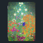 Gustav Klimt Flower Garden iPad Pro Cover<br><div class="desc">iPad Cover featuring Gustav Klimt’s oil painting Flower Garden (1906). A beautiful garden of purple,  red,  white,  blue,  and orange flowers. A great gift for fans of Art Nouveau and Austrian art.</div>