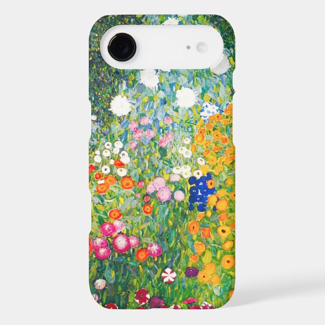 Gustav Klimt Flower Garden iPhone 5 Case (Back)