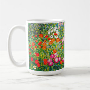 Gustav Klimt Flower Garden Mug