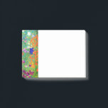 Gustav Klimt Flower Garden Post-it Notes<br><div class="desc">Post-it Notes featuring Gustav Klimt’s oil painting Flower Garden (1906). A beautiful garden of purple,  red,  white,  blue,  and orange flowers. A great gift for fans of Art Nouveau and Austrian art.</div>