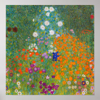 Gustav Klimt - Flower Garden