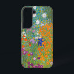 Gustav Klimt - Flower Garden Samsung Galaxy Case<br><div class="desc">Flower Garden - Gustav Klimt in 1905-1907</div>