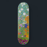 Gustav Klimt - Flower Garden Skateboard<br><div class="desc">Flower Garden - Gustav Klimt in 1905-1907</div>