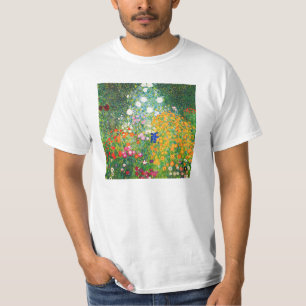 Gustav Klimt Flower Garden T-shirt