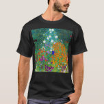 Gustav Klimt Flower Garden  T-Shirt<br><div class="desc">Gustav Klimt Flower Garden  .Check out our gardening t shirts selection for the very best in unique or custom,  handmade pieces from our clothing shops</div>