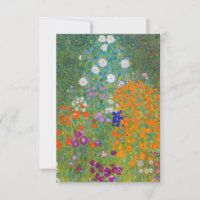 Gustav Klimt - Flower Garden