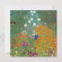 Gustav Klimt - Flower Garden
