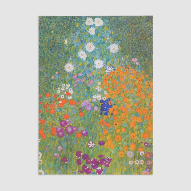 Gustav Klimt - Flower Garden Tissue Paper (Creator Uploaded)