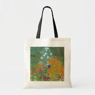 Gustav Klimt - Flower Garden Tote Bag