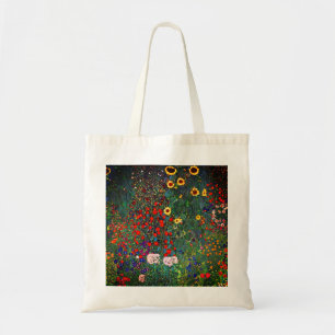Gustav Klimt Flower Garden Tote Bag
