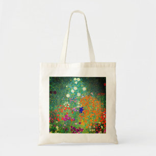 Gustav Klimt Flower Garden Tote Bag