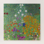 Gustav Klimt Flower Garden Vintage Art Nouveau Jigsaw Puzzle<br><div class="desc">Gustav Klimt Flower Garden Vintage Art Nouveau Painting
1907 Fine Art Painting</div>