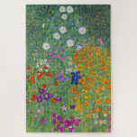 Gustav Klimt Flower Garden Vintage Art Nouveau Jigsaw Puzzle<br><div class="desc">Gustav Klimt Flower Garden Vintage Art Nouveau Painting
1907 Fine Art Painting</div>