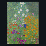 Gustav Klimt Flower Garden Vintage Art Nouveau Notebook<br><div class="desc">Gustav Klimt Flower Garden Vintage Art Nouveau Painting
1907 Fine Art Painting</div>
