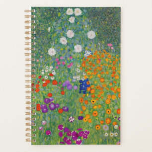Gustav Klimt Flower Garden Vintage Art Nouveau Planner