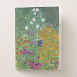 Gustav Klimt Flower Garden Vintage Art Nouveau Pocket Folder<br><div class="desc">Gustav Klimt Flower Garden Vintage Art Nouveau Painting
1907 Fine Art Painting</div>