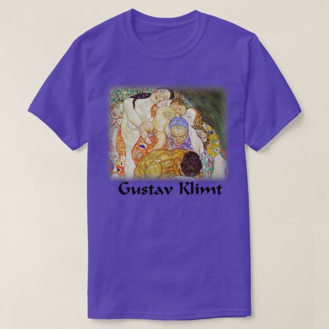 Gustav Klimt Fulfillment T-Shirt (Design Front)