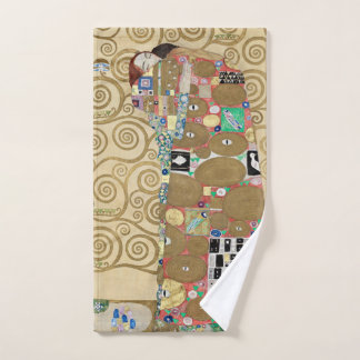 Gustav Klimt Fulfilment Hand Towel