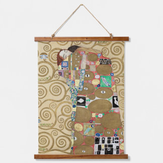 Gustav Klimt Fulfilment Hanging Tapestry