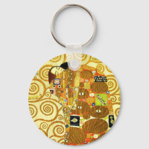 Gustav Klimt Fulfilment Key Chain