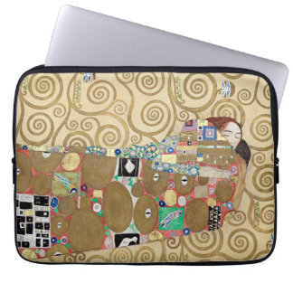 Gustav Klimt Fulfilment Laptop Sleeve