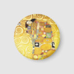 Gustav Klimt Fulfilment Lovers Fine Art Magnet<br><div class="desc">Gustav Klimt Fulfilment Lovers Fine Art Magnet</div>