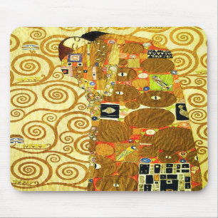 Gustav Klimt Fulfilment Mouse Pad