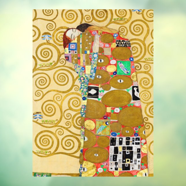 Gustav Klimt Fulfilment Nouveau Couple (Sheet 3)