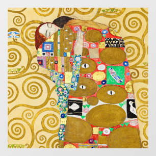 Gustav Klimt Fulfilment Nouveau Couple