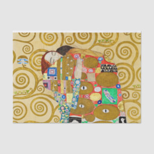 Gustav Klimt Fulfilment Nouveau Couple Tissue Paper