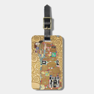 Gustav Klimt - Fulfilment, Stoclet Frieze Luggage Tag