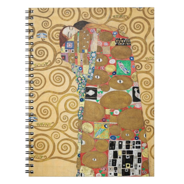 Gustav Klimt - Fulfilment, Stoclet Frieze Notebook (Front)