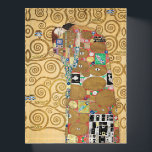 Gustav Klimt - Fulfilment, Stoclet Frieze Paperweight<br><div class="desc">The Tree of Life,  Stoclet Frieze,  Fulfilment Lovers - Gustav Klimt,  Cardboard,  1909</div>