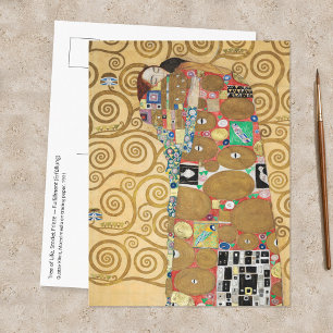 Gustav Klimt - Fulfilment, Stoclet Frieze Postcard