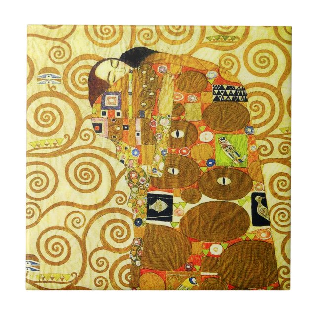 Gustav Klimt Fulfilment Tile (Front)
