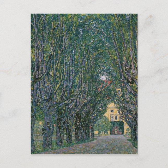 Gustav Klimt - Garden Painting Postcard (Front)