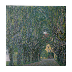Gustav Klimt - Garden Painting Tile